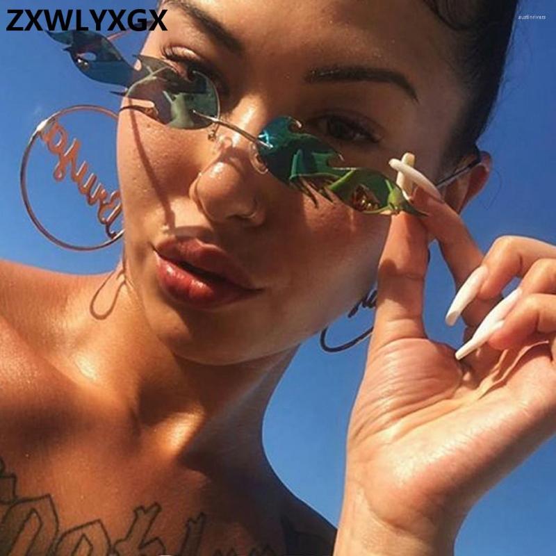 Sunglasses Fashion Fire Flame Women Men Rimless Wave Sun Glasses Eyewear UV400 Luxury Trending Narrow Vintage
Sunglasses Fashion Fire Flame Women Men Rimless Wave Sun Glasses Eyewear UV400 Luxury Trending Narrow Vintage