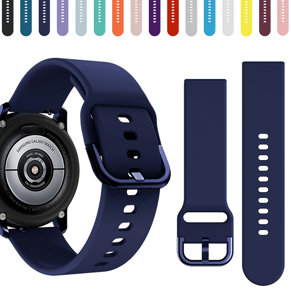22mm soft silicone band For samsung Galaxy watch strap 3 46mm Gear S3 Huawei watch GT GT2 46mm comfortable strap for Amazfirt GTR 47mm
22mm soft silicone band For samsung Galaxy watch strap 3 46mm Gear S3 Huawei watch GT GT2 46mm comfortable strap for Amazfirt GTR 47mm