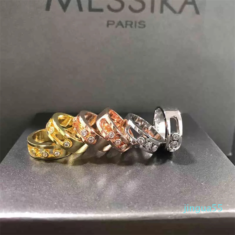 925 Sterling Silver Move Collection Women's Ring unique design Moving diamonds Christmas present
925 Sterling Silver Move Collection Women's Ring unique design Moving diamonds Christmas present