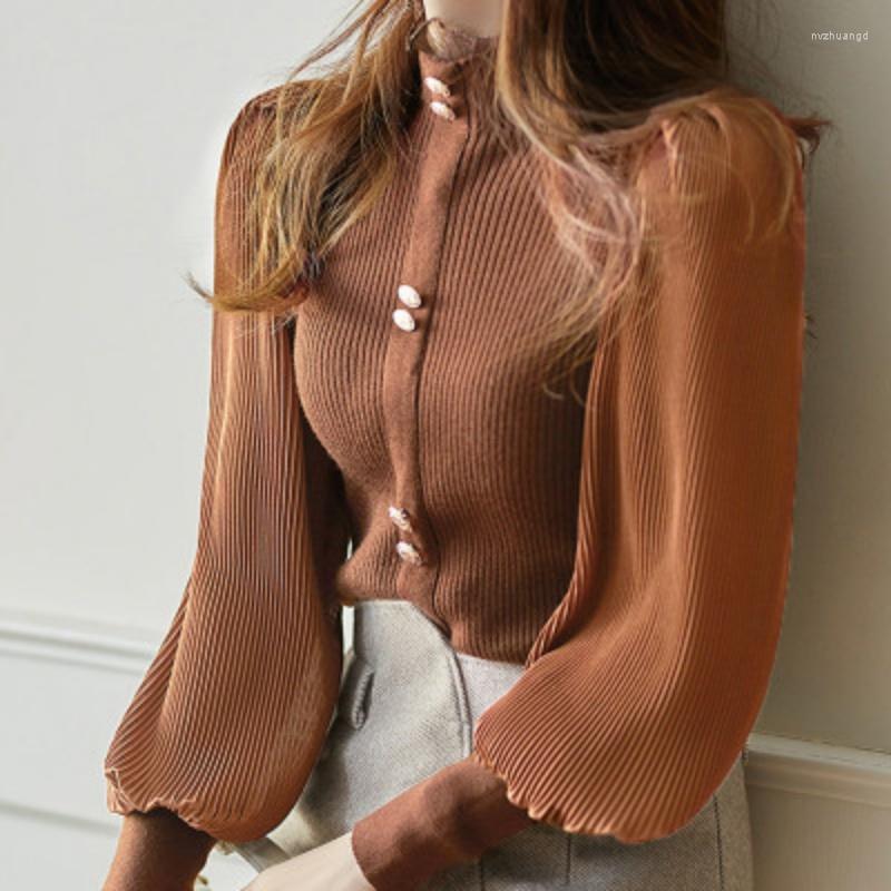 Women' Sweaters 2023 Spring And Autumn Half High Collar Lantern Sleeve Bottomed Women' Sweater, Black
Women' Sweaters 2023 Spring And Autumn Half High Collar Lantern Sleeve Bottomed Women' Sweater, Black