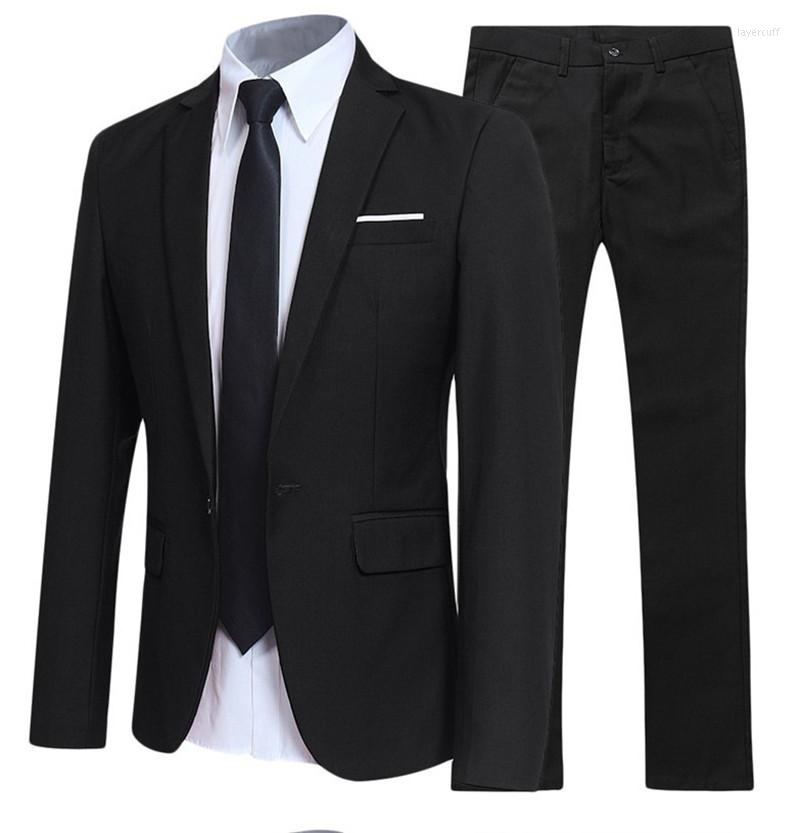 Men' Suits Mens Groom Wear Tuxedos Male Spring And Autumn Fashion Business Slim Leisure 2 Piece Suit Groomsmen Man (Jacket Pant, 01
Men' Suits Mens Groom Wear Tuxedos Male Spring And Autumn Fashion Business Slim Leisure 2 Piece Suit Groomsmen Man (Jacket Pant, 01