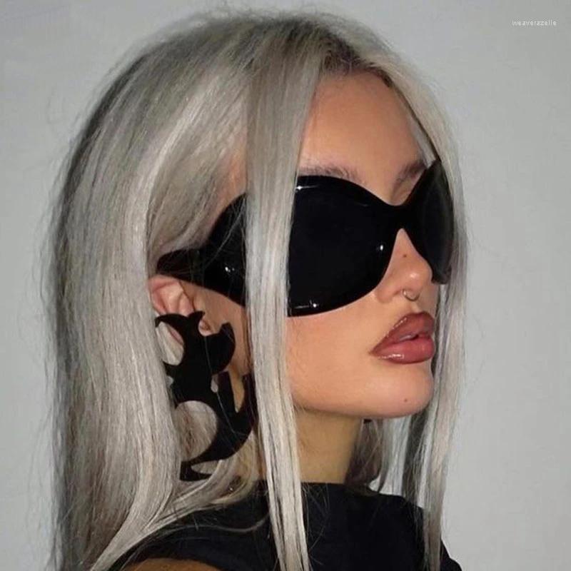 Sunglasses 2023 Goggle Women Men Oversized Designer Sun Glasses Shades Eyewear Female Y2k Steam Punk
Sunglasses 2023 Goggle Women Men Oversized Designer Sun Glasses Shades Eyewear Female Y2k Steam Punk