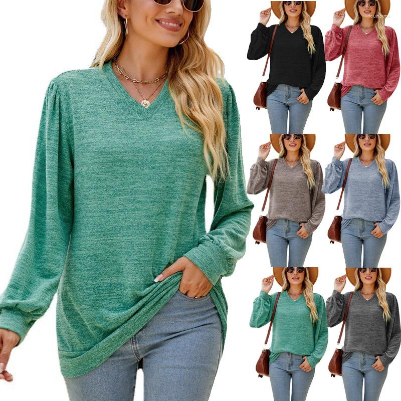 Women's T Shirts Women Long Sleeve Solid V Neck Lightweight Sweatshirt Oversized Shirt Tops For Blusas Mujer De Moda 2023, Black
Women's T Shirts Women Long Sleeve Solid V Neck Lightweight Sweatshirt Oversized Shirt Tops For Blusas Mujer De Moda 2023, Black