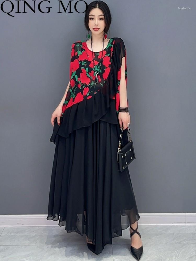 Women's T Shirts QING MO 2023 Summer Korean Fashion Sleeveless Irregular Pattern Single Piece Top Women Patchwork Streetwear ZXF2150, Color
Women's T Shirts QING MO 2023 Summer Korean Fashion Sleeveless Irregular Pattern Single Piece Top Women Patchwork Streetwear ZXF2150, Color