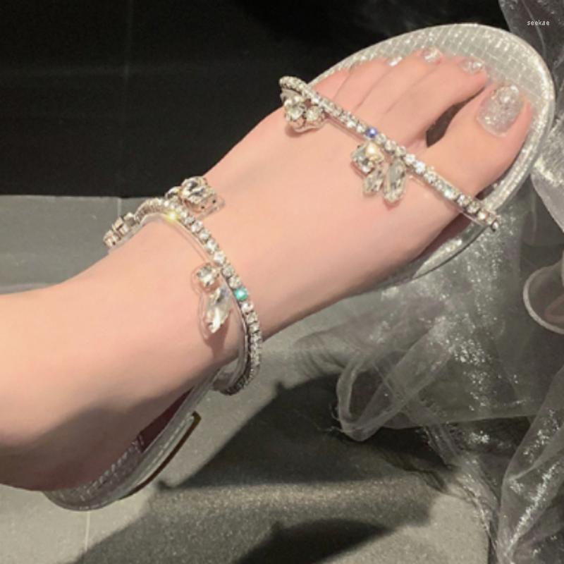 Slippers 2023 Summer Rhinestone Women's Shiny Luxury Elegant Fashion Stiletto Open Toed Shoes Female Zapatos, Zz101-silver
Slippers 2023 Summer Rhinestone Women's Shiny Luxury Elegant Fashion Stiletto Open Toed Shoes Female Zapatos, Zz101-silver