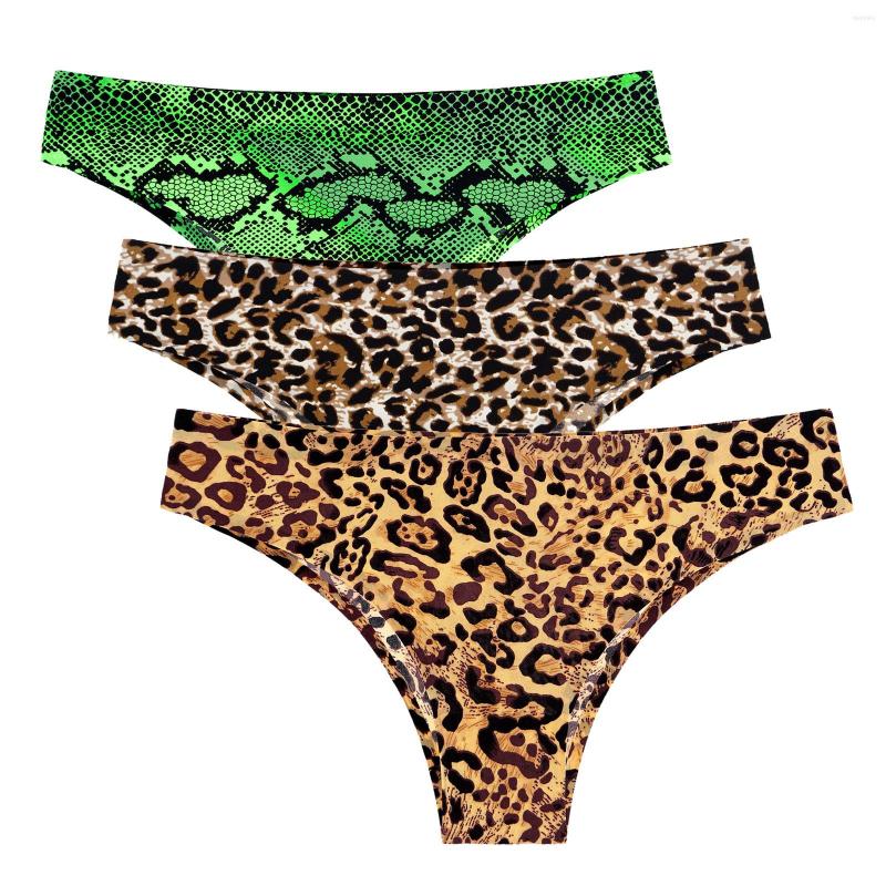 Women's Panties Women Sexy Leopard Print Low-waist Thong Transparent Temptation Underwear Lingerie Stretch Invisibles Silky Briefs, Multi
Women's Panties Women Sexy Leopard Print Low-waist Thong Transparent Temptation Underwear Lingerie Stretch Invisibles Silky Briefs, Multi