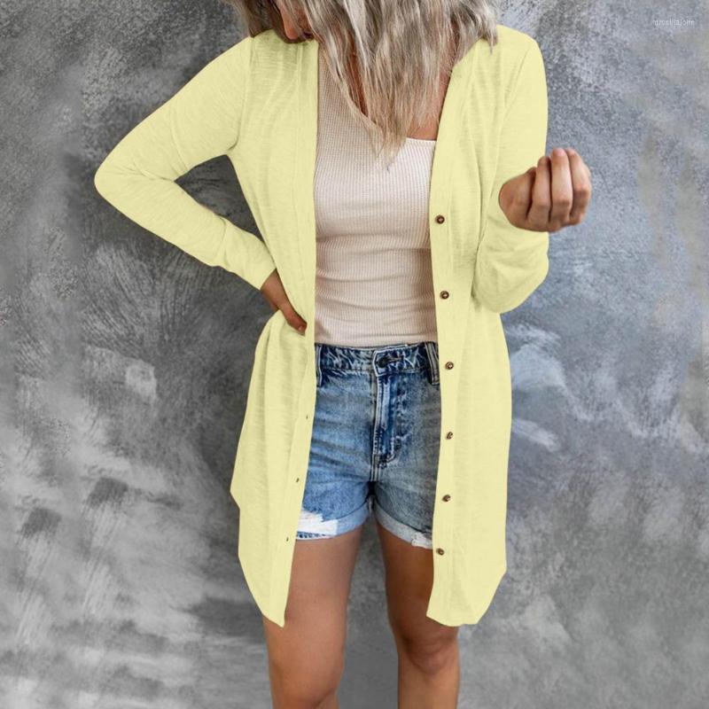 Women' Knits Women Spring Coat Solid Color Thin Soft Casual Midi Length Single-breasted Lightweight Comfortable Wear-resistant Lady Jacket, Grey
Women' Knits Women Spring Coat Solid Color Thin Soft Casual Midi Length Single-breasted Lightweight Comfortable Wear-resistant Lady Jacket, Grey