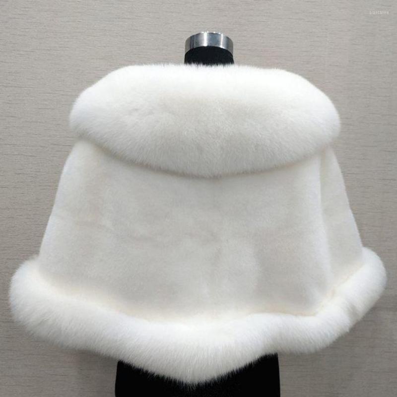 Women's Jackets Classic Winter Coat Thickened Skin-Touch Faux Fur Shawl Women Cape, Black
Women's Jackets Classic Winter Coat Thickened Skin-Touch Faux Fur Shawl Women Cape, Black