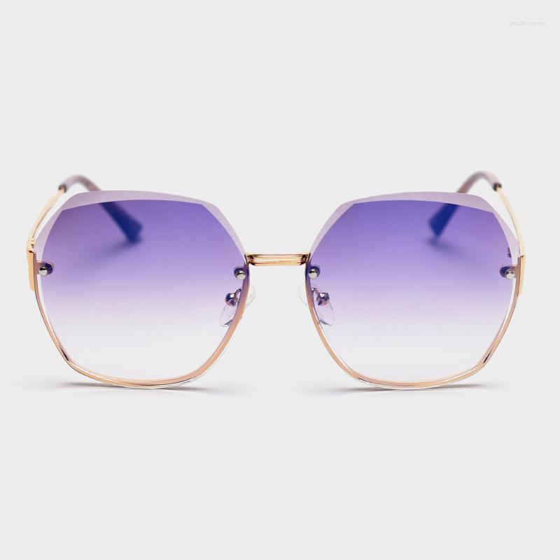 Sunglasses Luxury Rimless Women 2023 Brand Designer Vintage Sun Glasses Woman Mirror Gradient Sunglass Shades For UV400
Sunglasses Luxury Rimless Women 2023 Brand Designer Vintage Sun Glasses Woman Mirror Gradient Sunglass Shades For UV400