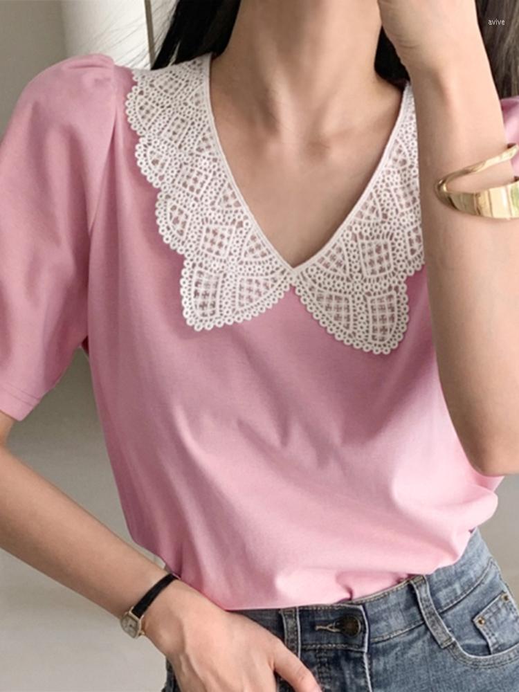 Women's Blouses VONDA Women Shirts 2023 Summer Lace Tops Tunic Short Puff Sleeve Sexy V-Neck Loose Party Fashion Blusas Femininas, Beige
Women's Blouses VONDA Women Shirts 2023 Summer Lace Tops Tunic Short Puff Sleeve Sexy V-Neck Loose Party Fashion Blusas Femininas, Beige