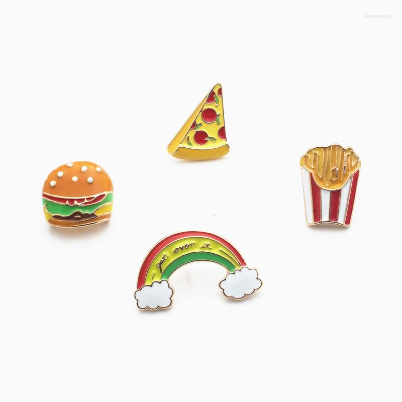 Brooches 1pc Original Rainbow Hamburger Pizza Fries Get Over It To Conquer Drip Oil Alloy Brooch Badge Enamel Jewelry
Brooches 1pc Original Rainbow Hamburger Pizza Fries Get Over It To Conquer Drip Oil Alloy Brooch Badge Enamel Jewelry