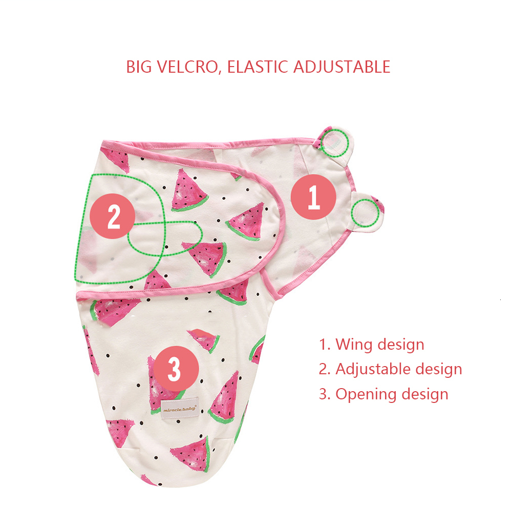 Sleeping Bags baby sleeping bag born envelope wrap swaddle soft 100% cotton 06 months sleep blanket 230413