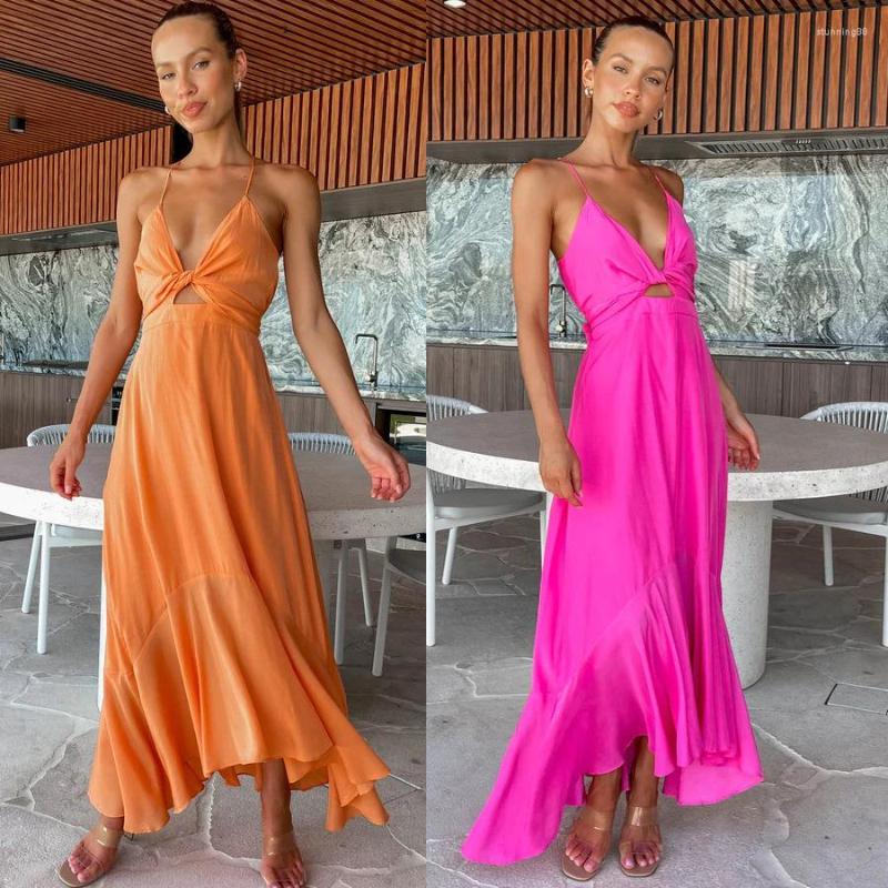 Casual Dresses 2023 Satin Sexy Hollow Out Zipper Women Dress Lace Up Spaghetti Strap Female Summer Slim Fashion Party Clubwear, Orange
Casual Dresses 2023 Satin Sexy Hollow Out Zipper Women Dress Lace Up Spaghetti Strap Female Summer Slim Fashion Party Clubwear, Orange