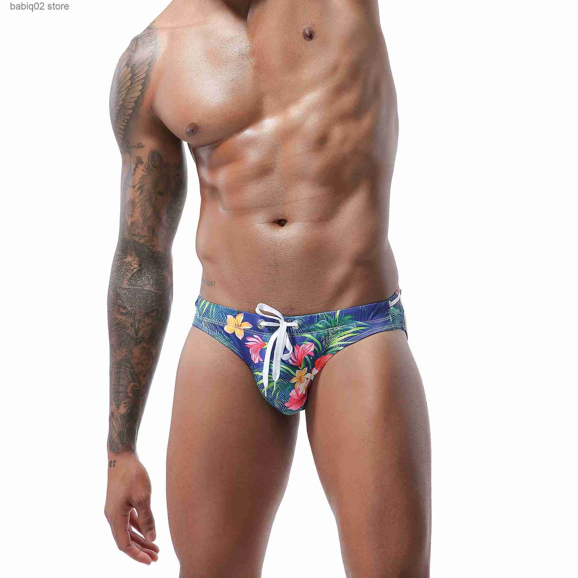 Men's Swimwear 2020 Fashion Swim Briefs Swimwear Summer Men Brief hombre Sexy Swimsuit Swimming Trunks For Bathing Man Surfing T230414, Purple leopard
Men's Swimwear 2020 Fashion Swim Briefs Swimwear Summer Men Brief hombre Sexy Swimsuit Swimming Trunks For Bathing Man Surfing T230414, Purple leopard