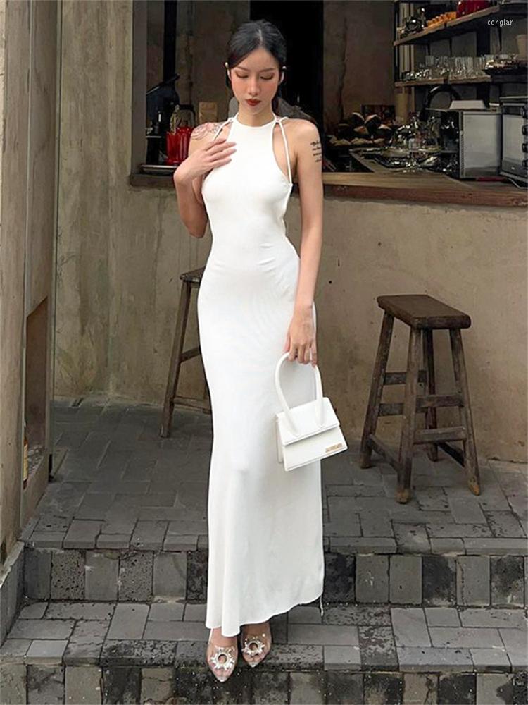Casual Dresses Habbris Summer Sexy Halter Backless Bodycon Maxi Club Outfit For Women 2023 Party Long Dress White Clothing
Casual Dresses Habbris Summer Sexy Halter Backless Bodycon Maxi Club Outfit For Women 2023 Party Long Dress White Clothing