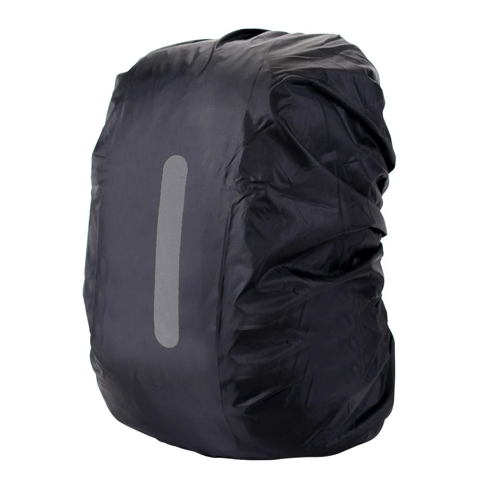 Outdoor Bags Night Walking Safety Reflective Back Cover Camping Hiking Mountaineering Backpack Bag Waterproof Rain Cap 231114