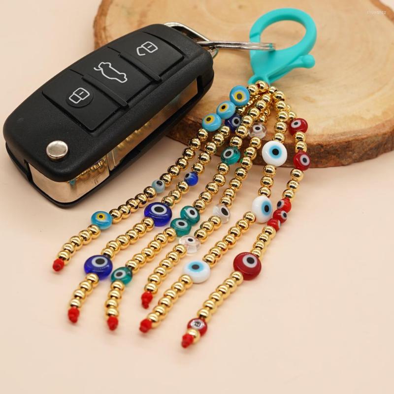 Keychains Go2Boh Key Charm Round Piece Lucite Evil Eye Copper Beads Keychain Bag Rainbow Gifts For Men Women Lucky
Keychains Go2Boh Key Charm Round Piece Lucite Evil Eye Copper Beads Keychain Bag Rainbow Gifts For Men Women Lucky