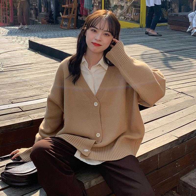 Preppy Style Sweaters All Matching Outer Wear Cardigan Coat For Women Autumn And, Gray
Preppy Style Sweaters All Matching Outer Wear Cardigan Coat For Women Autumn And, Gray