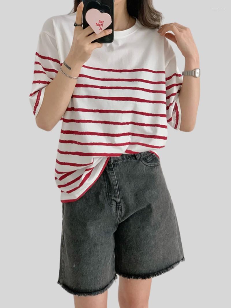 Women's T Shirts White Cotton Stripe Casual Shirt Women 2023 Summer Short Sleeve Crewneck Loose Basic Soft Tee Tops Teenagers, Blue
Women's T Shirts White Cotton Stripe Casual Shirt Women 2023 Summer Short Sleeve Crewneck Loose Basic Soft Tee Tops Teenagers, Blue