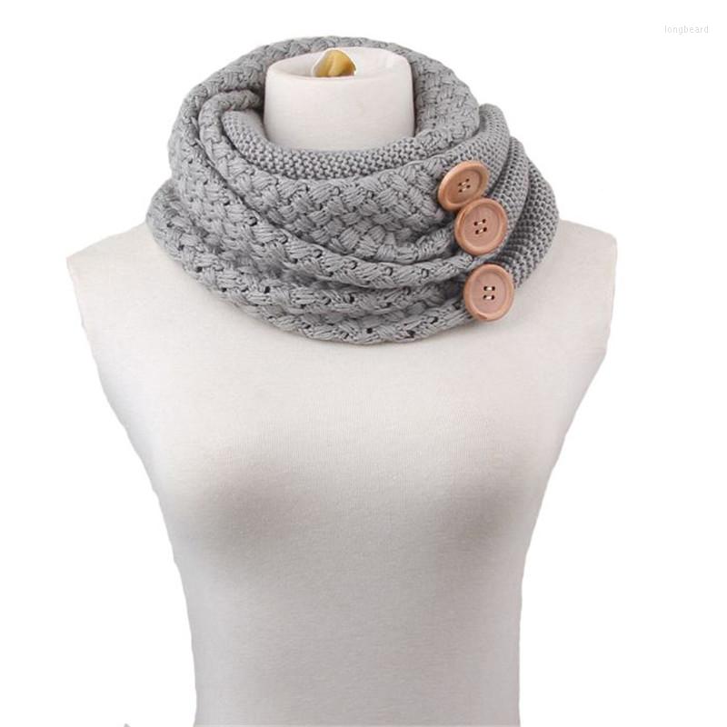 Scarves Knitted Infinity Scarf For Women Knitting Neck Wrap Buttons Loop And Shawls Fashion Winter Thick Warm Ring YG121Scarves
Scarves Knitted Infinity Scarf For Women Knitting Neck Wrap Buttons Loop And Shawls Fashion Winter Thick Warm Ring YG121Scarves