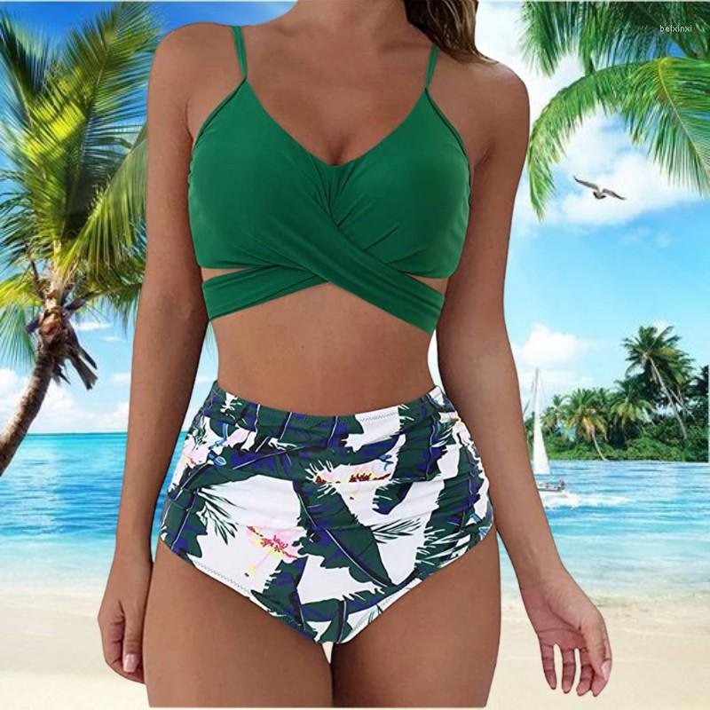 Women's Swimwear Summer Hawaii Sexy Bikini Sets Women High Waist G-string Thong Swimsuit Female Push Up Bathing Suit Brazlian Biquini, Picture shown
Women's Swimwear Summer Hawaii Sexy Bikini Sets Women High Waist G-string Thong Swimsuit Female Push Up Bathing Suit Brazlian Biquini, Picture shown