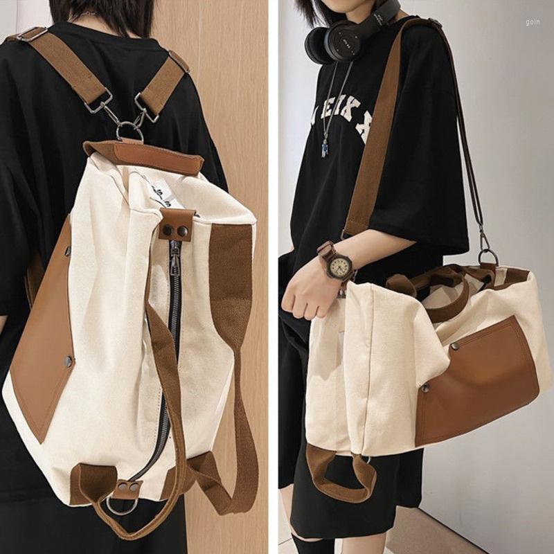 Backpack Women Men Multi-function Canvas Shoulder Crossbody Bag Leisure Large Capacity Mochila Feminina Travel Handbag Daypack, Black
Backpack Women Men Multi-function Canvas Shoulder Crossbody Bag Leisure Large Capacity Mochila Feminina Travel Handbag Daypack, Black