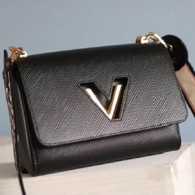 luxurys handbags designer bag Twist Lock Flap Crossbody Ladies Shoulder Bag Fashion Ladies Black Crossbody Handbag Clutch Leather Simple Luxury Ladies Bag