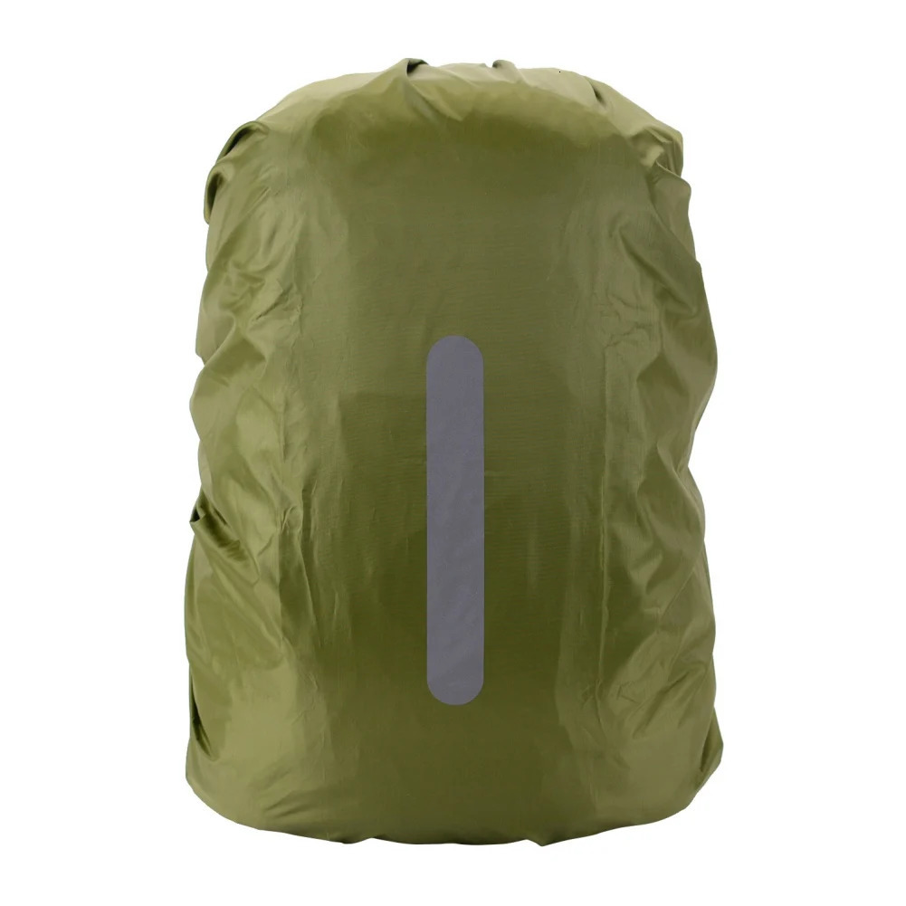 Outdoor Bags Night Walking Safety Reflective Back Cover Camping Hiking Mountaineering Backpack Bag Waterproof Rain Cap 231114