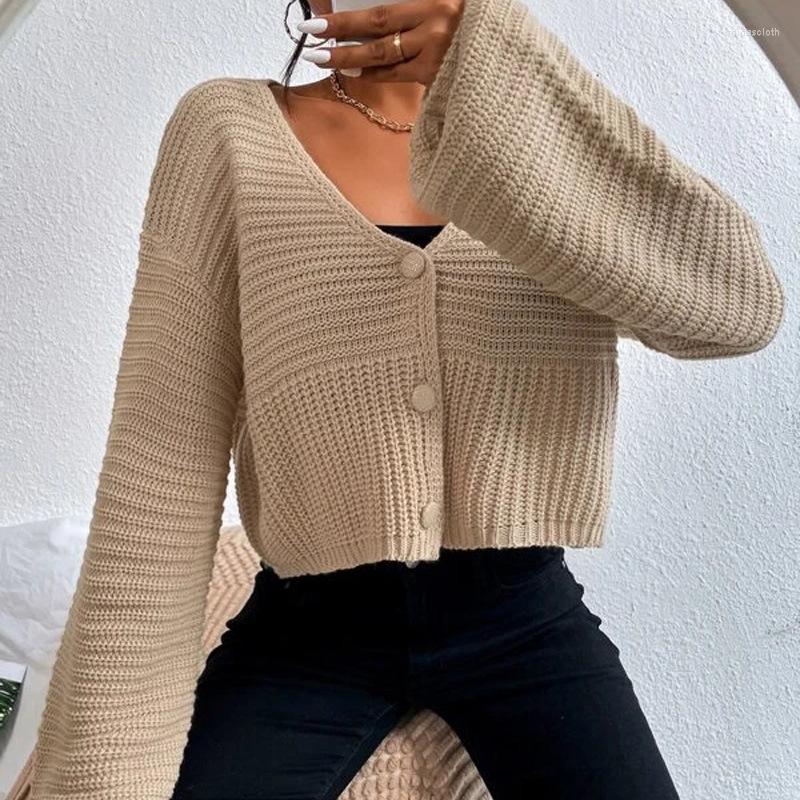 Women's Knits Autumn Women Sweater Fashion Loose Cardigan Knitting Simple Top Solid Single Breasted Shirt, Khaki
Women's Knits Autumn Women Sweater Fashion Loose Cardigan Knitting Simple Top Solid Single Breasted Shirt, Khaki