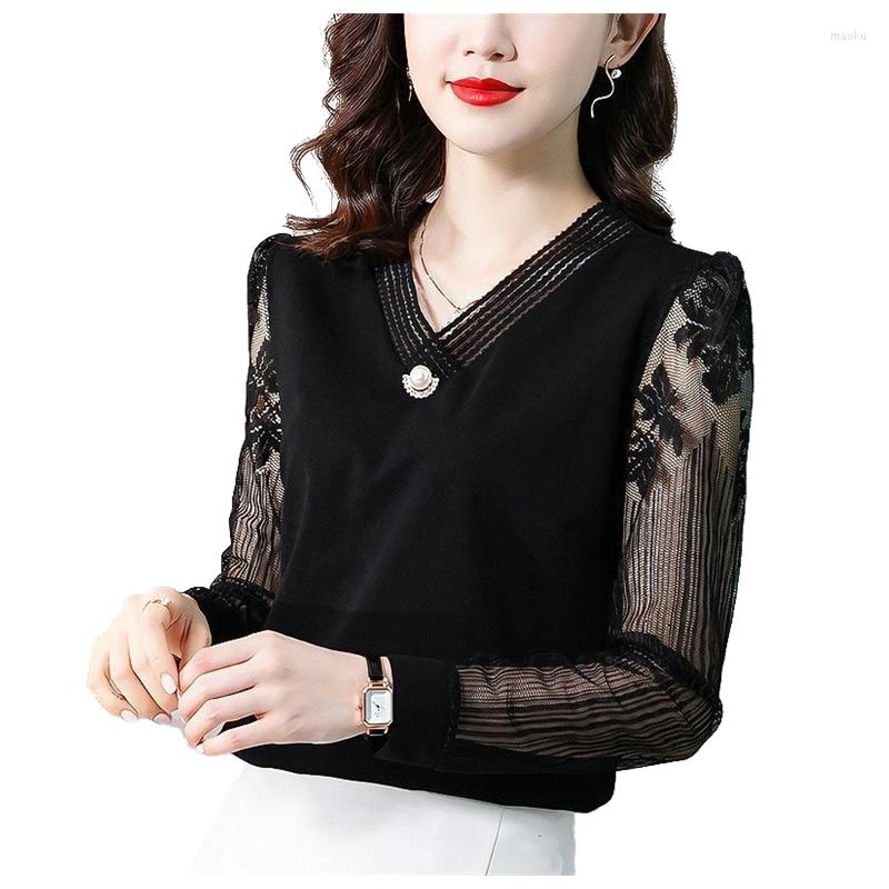 Women's T Shirts Chiffon - Shirt Spring Fashion Naded Long Sleeve Tops Large Size Lady Net Lace Blouse Loose M 5XL, 1386 white
Women's T Shirts Chiffon - Shirt Spring Fashion Naded Long Sleeve Tops Large Size Lady Net Lace Blouse Loose M 5XL, 1386 white