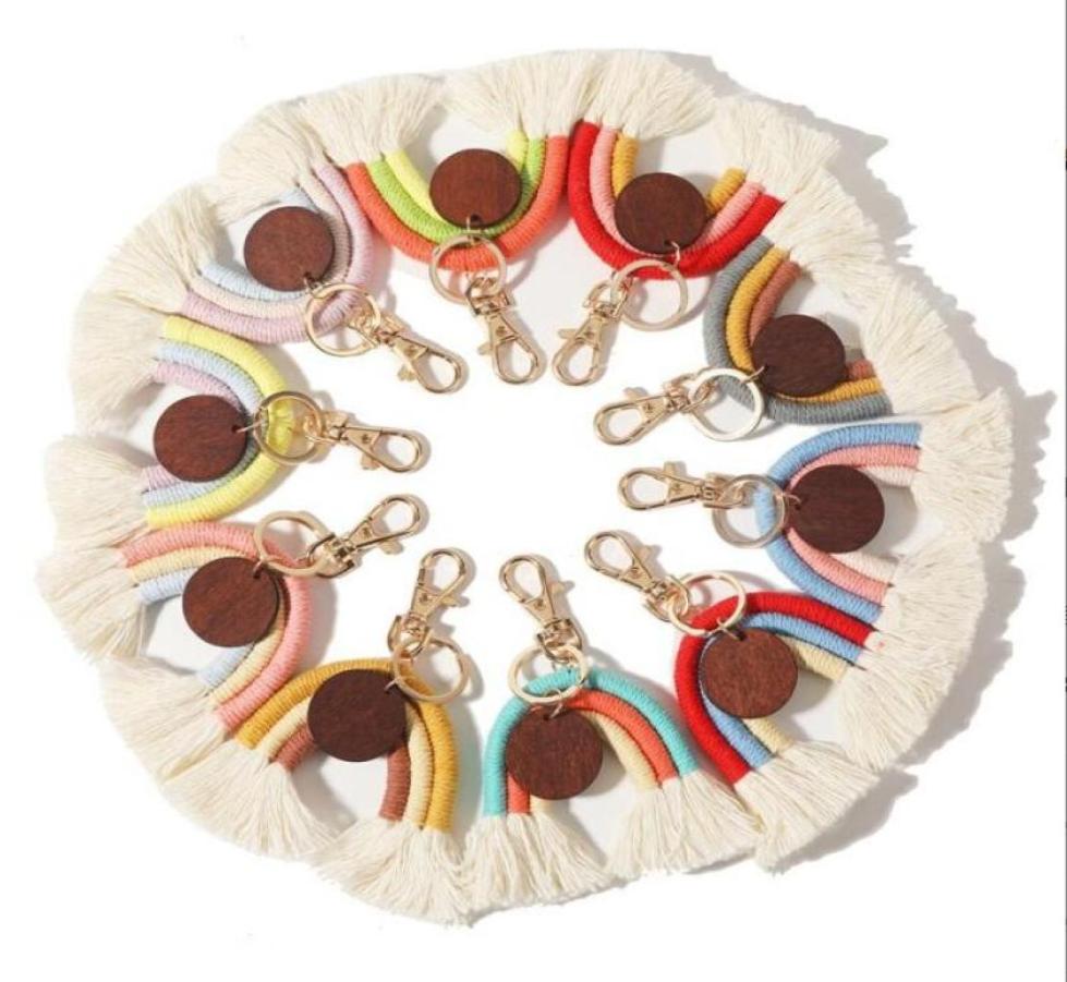 Rainbow Tassel KeyChains Key Ring For Women Handmade Keychain Boyfriend Gift Girl Cute Key chain Bag Pendent Charm6814607
Rainbow Tassel KeyChains Key Ring For Women Handmade Keychain Boyfriend Gift Girl Cute Key chain Bag Pendent Charm6814607