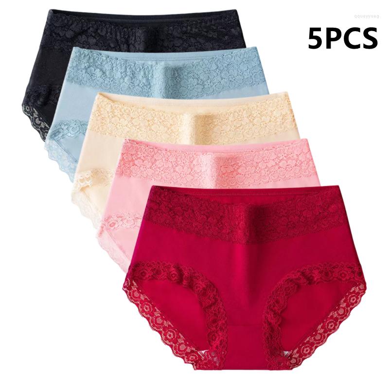 Women's Panties 5Pcs Women's Underwear High Waist Soft Cotton Seamless Sexy Lace Women Comfort Body Shaper Female Breathable Lingerie, Set 3
Women's Panties 5Pcs Women's Underwear High Waist Soft Cotton Seamless Sexy Lace Women Comfort Body Shaper Female Breathable Lingerie, Set 3