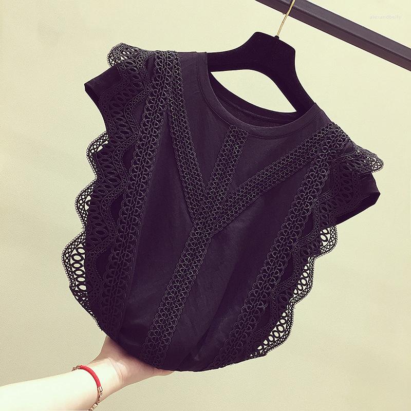 Women' Blouses Fashion Clothing Solid Shirt Women Blouse Summer 2023 Womens Tops And Lace Patchwork Blusas, Black
Women' Blouses Fashion Clothing Solid Shirt Women Blouse Summer 2023 Womens Tops And Lace Patchwork Blusas, Black