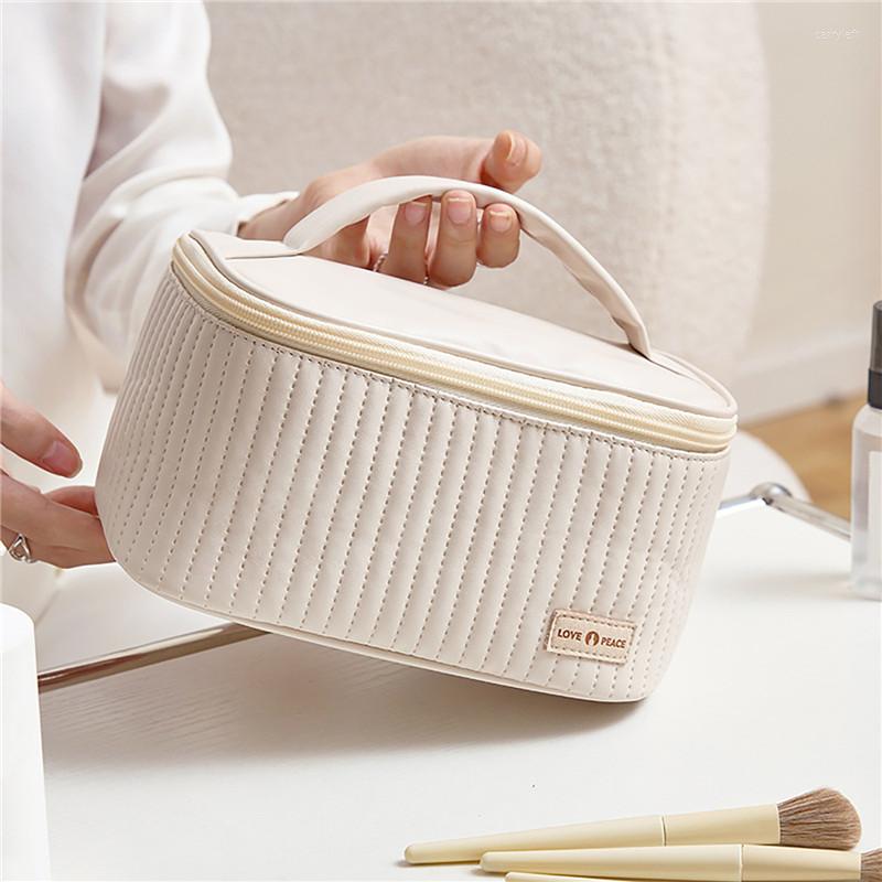 Cosmetic Bags Large Capacity Women Makeup Organizer Girls Retro Make Up Case Storage Pouch Travel Bathroom Washbag Toiletry Kit, Beige
Cosmetic Bags Large Capacity Women Makeup Organizer Girls Retro Make Up Case Storage Pouch Travel Bathroom Washbag Toiletry Kit, Beige