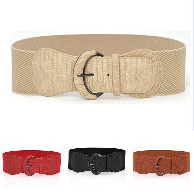 Belts Pu Leather Big Buckle Hole Wide Belt Personality Women Cummerbunds Vintage Tide All-match Spring Autumn Elastic Waist, Black
Belts Pu Leather Big Buckle Hole Wide Belt Personality Women Cummerbunds Vintage Tide All-match Spring Autumn Elastic Waist, Black
