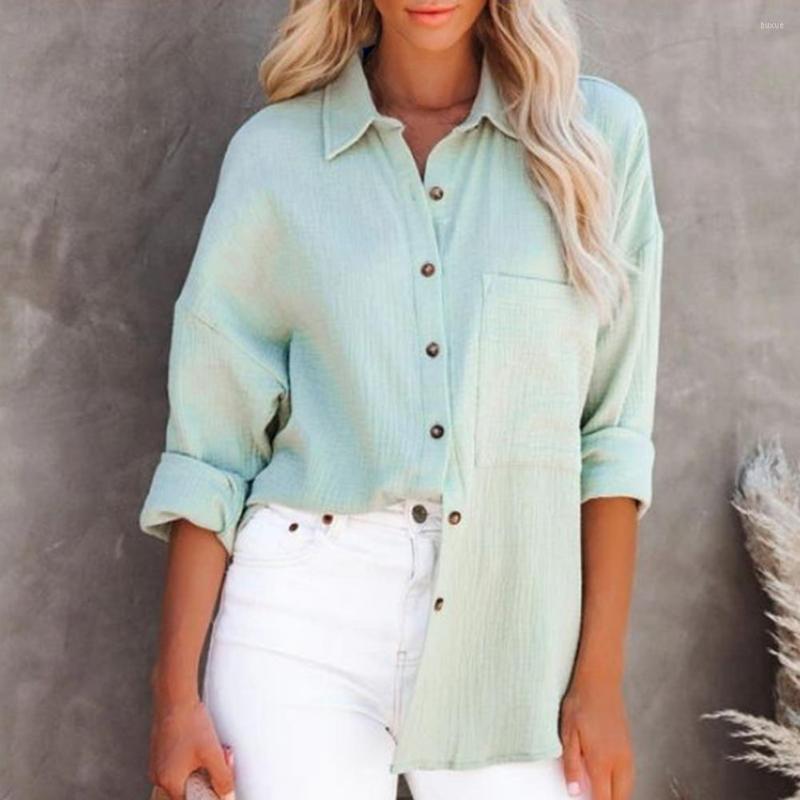 Women's Blouses 2023 Women's Shirt Extra Long Lady Solid Sleeve Breathable Turn-down Collar Female Autumn Top, Army green
Women's Blouses 2023 Women's Shirt Extra Long Lady Solid Sleeve Breathable Turn-down Collar Female Autumn Top, Army green