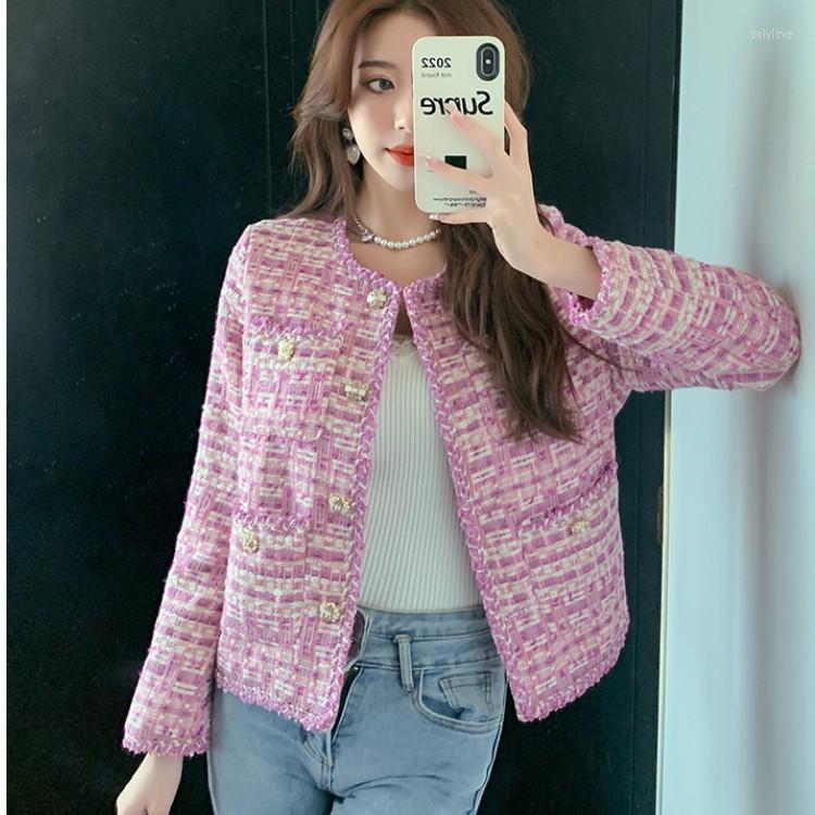 Women's Jackets Vintage Fashion Small Fragrant Elegant Plaid Tweed Jacket Coats For Women O-Neck Long Sleeve Office OL Outwear Female 2023, Photo color
Women's Jackets Vintage Fashion Small Fragrant Elegant Plaid Tweed Jacket Coats For Women O-Neck Long Sleeve Office OL Outwear Female 2023, Photo color