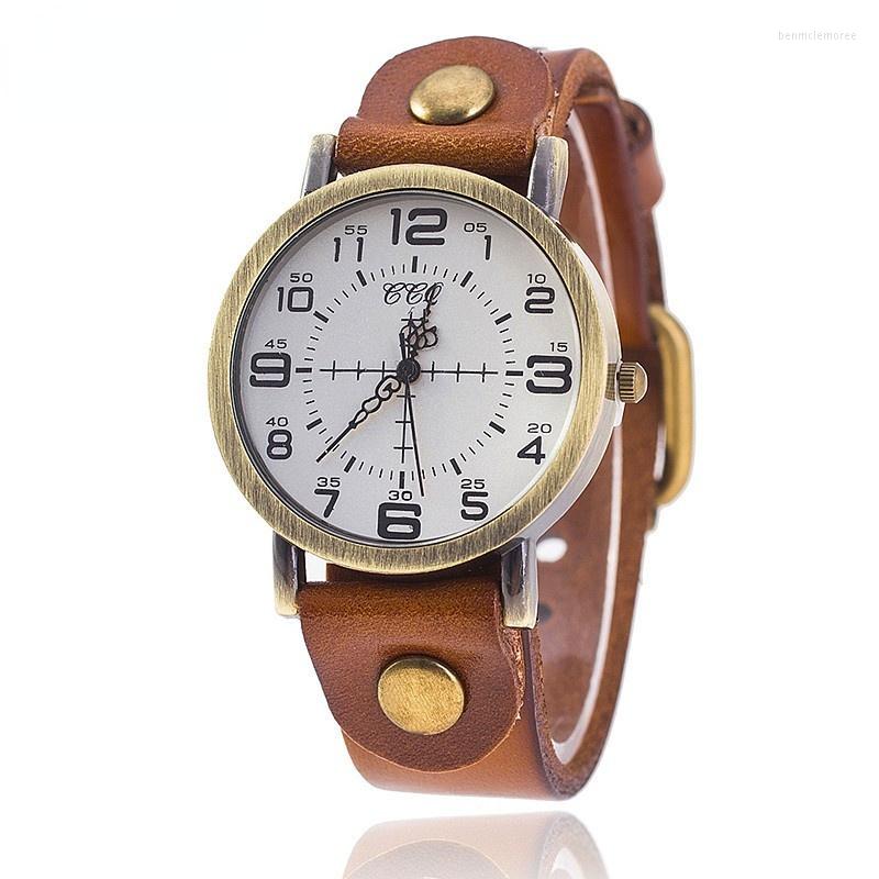 Wristwatches Selling Vintage Cow Leather Bracelet Watch Women Wrist Watches Casual Luxury Quartz Relogio Feminino, Brown
Wristwatches Selling Vintage Cow Leather Bracelet Watch Women Wrist Watches Casual Luxury Quartz Relogio Feminino, Brown