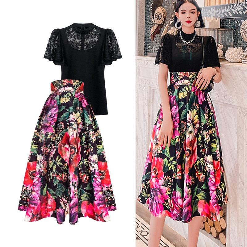 Work Dresses Women 2023 Summer Elegant Ruffled Short Sleeves Lace Shirt Blouse&High Waist Flower Rose Midi Skirts 2 Pieces Set Outfits, Beige
Work Dresses Women 2023 Summer Elegant Ruffled Short Sleeves Lace Shirt Blouse&High Waist Flower Rose Midi Skirts 2 Pieces Set Outfits, Beige
