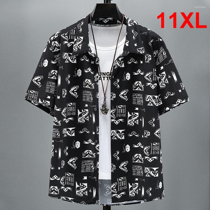 Men's Casual Shirts Summer Shirt Men Plus Size 10XL 11XL Stretch Hip Hop Streetwear Short Sleeve Blouse Big, Black
Men's Casual Shirts Summer Shirt Men Plus Size 10XL 11XL Stretch Hip Hop Streetwear Short Sleeve Blouse Big, Black