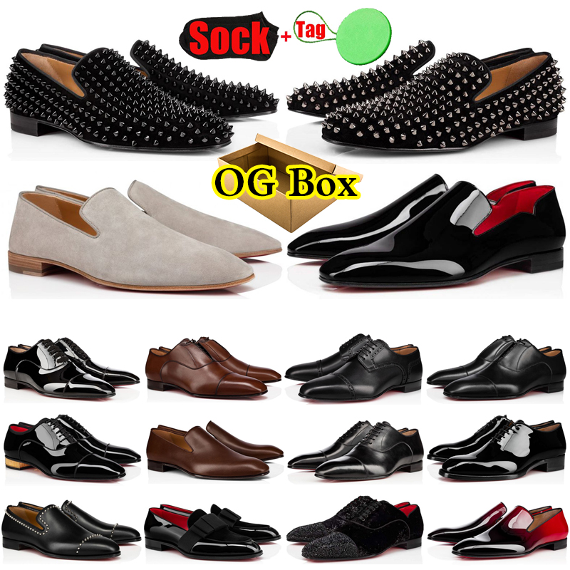 2023 designer brand Men Dress Shoes Red spring glitter Sneakers button Suede Patent Leather Rivets Slip On Mens Business Party Sneaker Wedding Plate-form Shoe box, #4
2023 designer brand Men Dress Shoes Red spring glitter Sneakers button Suede Patent Leather Rivets Slip On Mens Business Party Sneaker Wedding Plate-form Shoe box, #4