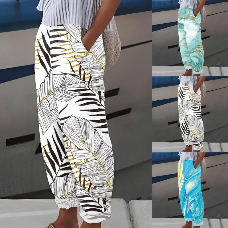 Women' Pants Women' Casual Print Baggy Elastic Women Beach Clothes Business For Yoga Womens Summer, Blue
Women' Pants Women' Casual Print Baggy Elastic Women Beach Clothes Business For Yoga Womens Summer, Blue