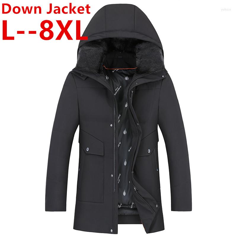 Men's Down Plus Size 10XL 8XL 6XL 2023 Winter Jacket Men Big Real Fur Collar Hooded Duck Thick Warm Coat, Black
Men's Down Plus Size 10XL 8XL 6XL 2023 Winter Jacket Men Big Real Fur Collar Hooded Duck Thick Warm Coat, Black