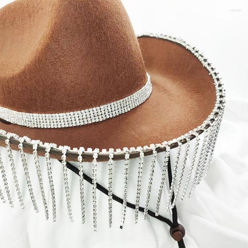 Berets Cowgirl Hat Cowboy Hats Rhinestones Fringe Rave Fit Most Women And Girls, Brown
Berets Cowgirl Hat Cowboy Hats Rhinestones Fringe Rave Fit Most Women And Girls, Brown