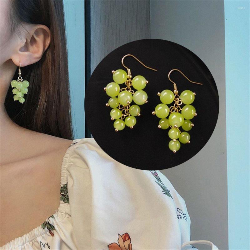 Dangle Earrings Fashion Aesthetic Jewelry Womens Trend Grape Pendant Resin Stud Green Beads
Dangle Earrings Fashion Aesthetic Jewelry Womens Trend Grape Pendant Resin Stud Green Beads
