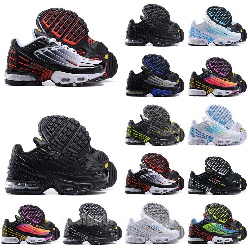 New Fashion Tn Plus 3 III Tuned Chaussures Kids Shoes Boys girls Triple White Black OG baby Children Trainers Sneakers Sports Runners 25-35, Color 6
New Fashion Tn Plus 3 III Tuned Chaussures Kids Shoes Boys girls Triple White Black OG baby Children Trainers Sneakers Sports Runners 25-35, Color 6
