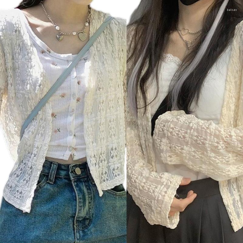 Women's Jackets Women's Lace Cardigans Sweet Hollow Crochet Cropped Tops For Sun Protection N7YE, Apricot
Women's Jackets Women's Lace Cardigans Sweet Hollow Crochet Cropped Tops For Sun Protection N7YE, Apricot