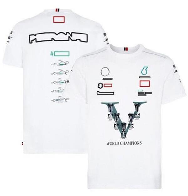 2023 new F1 racing T-shirt summer team round neck shirt customization 643M, Xl
