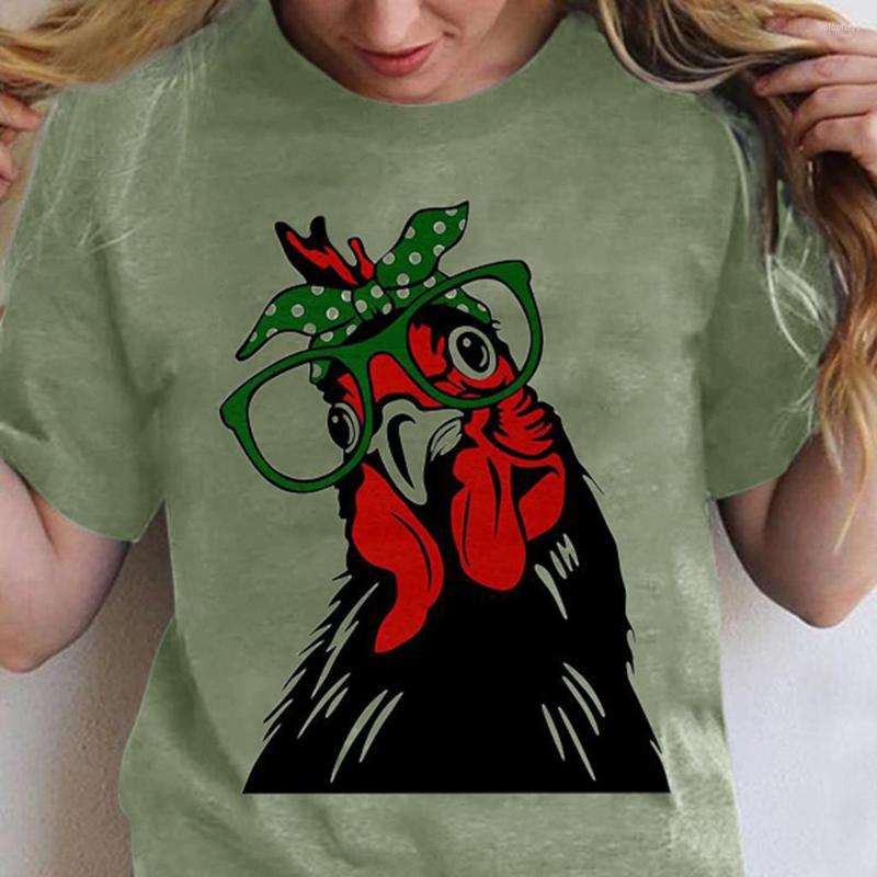 Women' T Shirts Woman Tshirts Graphic Plus Size Women O-Neck Shorts Sleeve Cartoon Chicken Print Harajuku T-shirt Tops 2023, Yellow
Women' T Shirts Woman Tshirts Graphic Plus Size Women O-Neck Shorts Sleeve Cartoon Chicken Print Harajuku T-shirt Tops 2023, Yellow