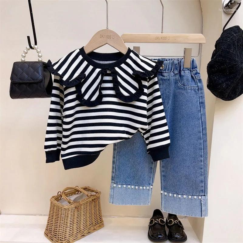 Clothing Sets Autumn Girls' Set Spring Baby Sweater Pants Two Piece Children's Long Sleeve T-shirt 3 5 8 10Y
Clothing Sets Autumn Girls' Set Spring Baby Sweater Pants Two Piece Children's Long Sleeve T-shirt 3 5 8 10Y